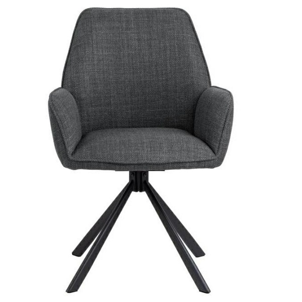 Krzesło Glenda szare ciemne Basel 19 - ACTONA